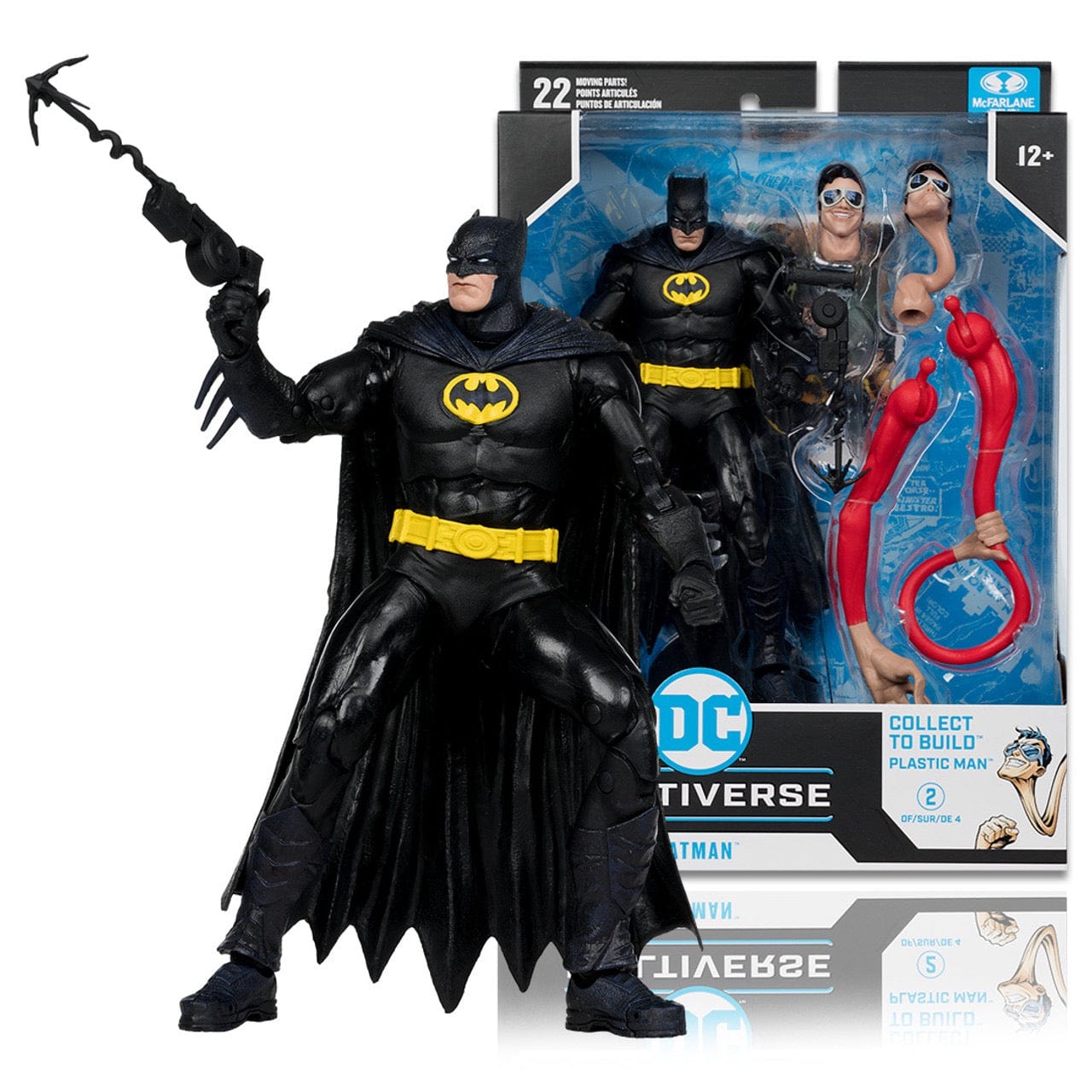McFarlane Toys DC Multiverse JLA Batman (Plastic Man Build-A-Figure)
