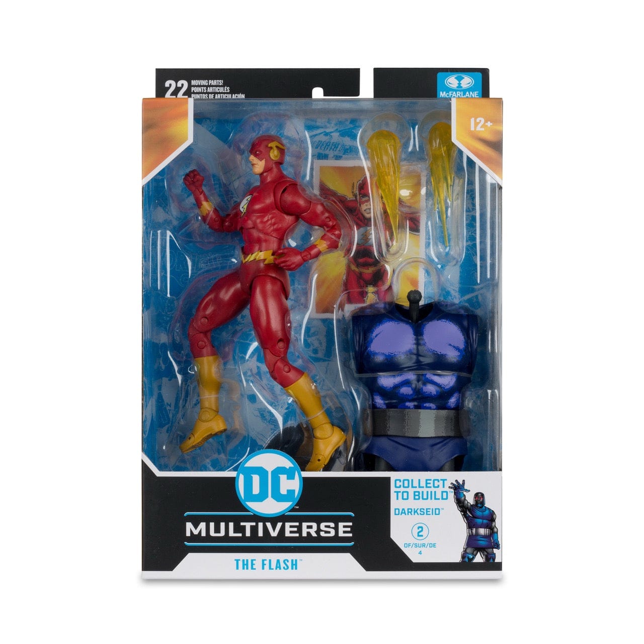 McFarlane Toys DC Multiverse Justice League Task Force Flash Action Figure (Darkseid Build-A-Figure)