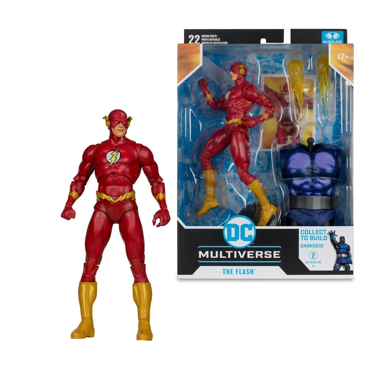 McFarlane Toys DC Multiverse Justice League Task Force Flash Action Figure (Darkseid Build-A-Figure)