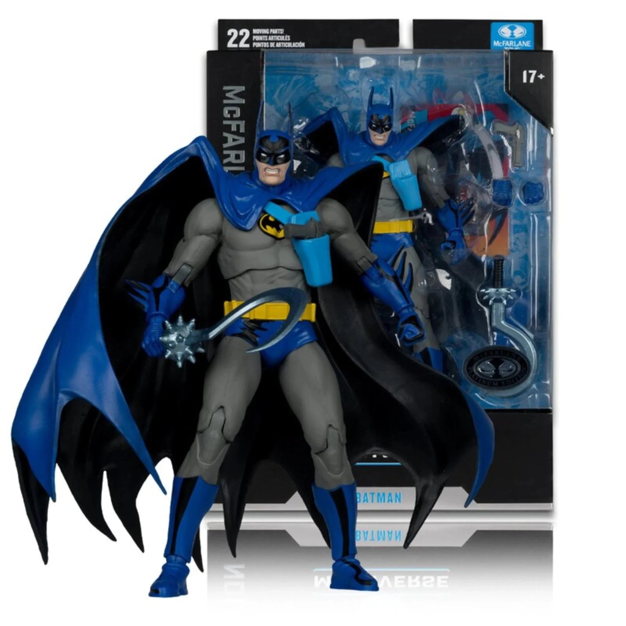 McFarlane Toys DC Multiverse McFarlane Collector Edition #34 Batman: Year Two Batman (Platinum Edition) Action Figure
