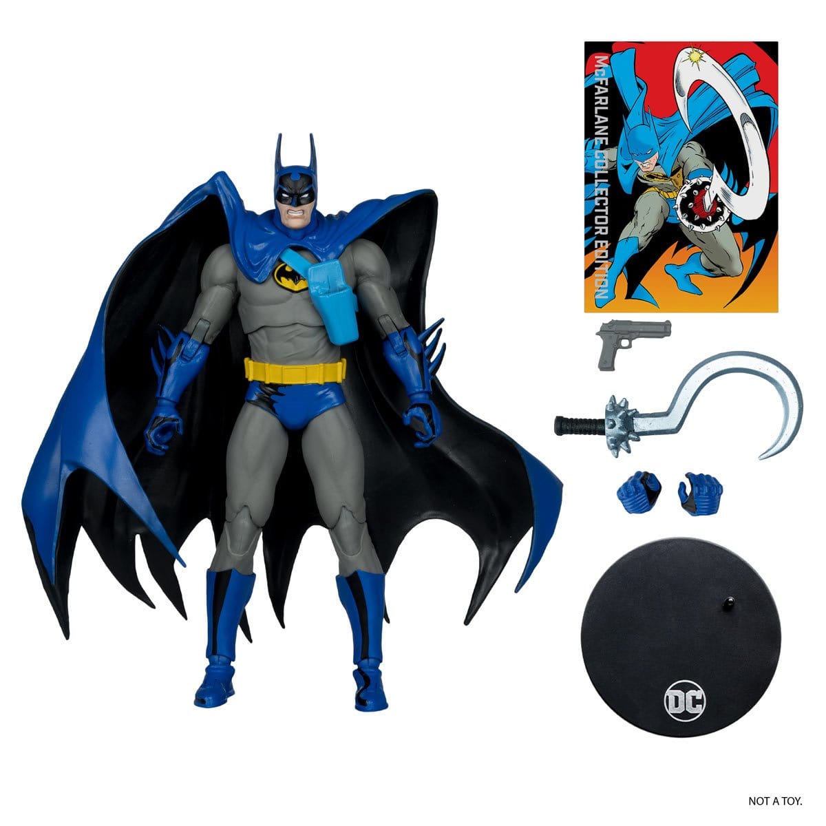 McFarlane Toys DC Multiverse McFarlane Collector Edition #34 Batman: Year Two Batman (Platinum Edition) Action Figure