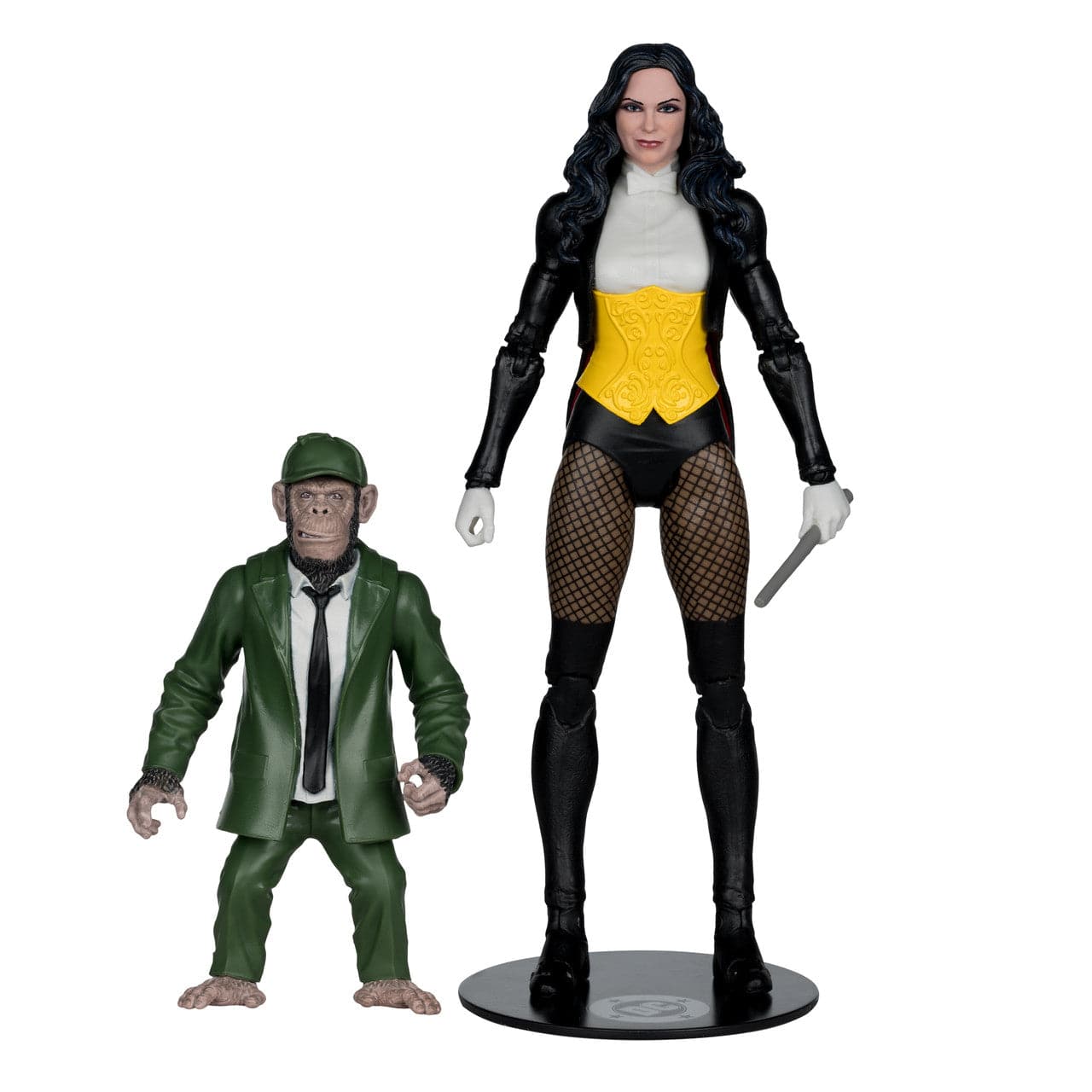 McFarlane Toys DC Multiverse McFarlane Collector Edition #53 Zatanna with Detective Chimp Action Figure