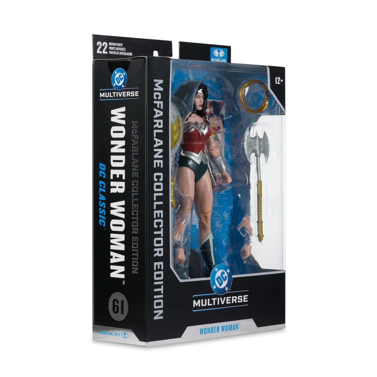 McFarlane Toys DC Multiverse McFarlane Collector Edition #61 DC Classic Wonder Woman Action Figure (Platinum Edition)