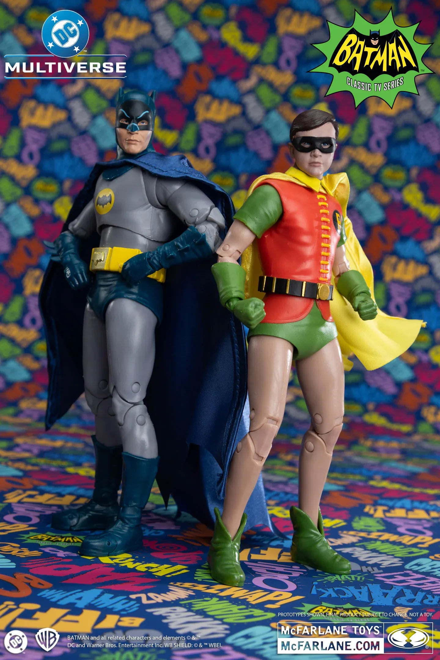 McFarlane Toys DC Multiverse McFarlane Collector Edition Batman and Robin (Batman Classic TV Series) Action Figure 2-Pack