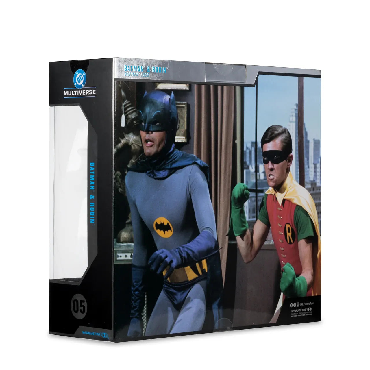 McFarlane Toys DC Multiverse McFarlane Collector Edition Batman and Robin (Batman Classic TV Series) Action Figure 2-Pack