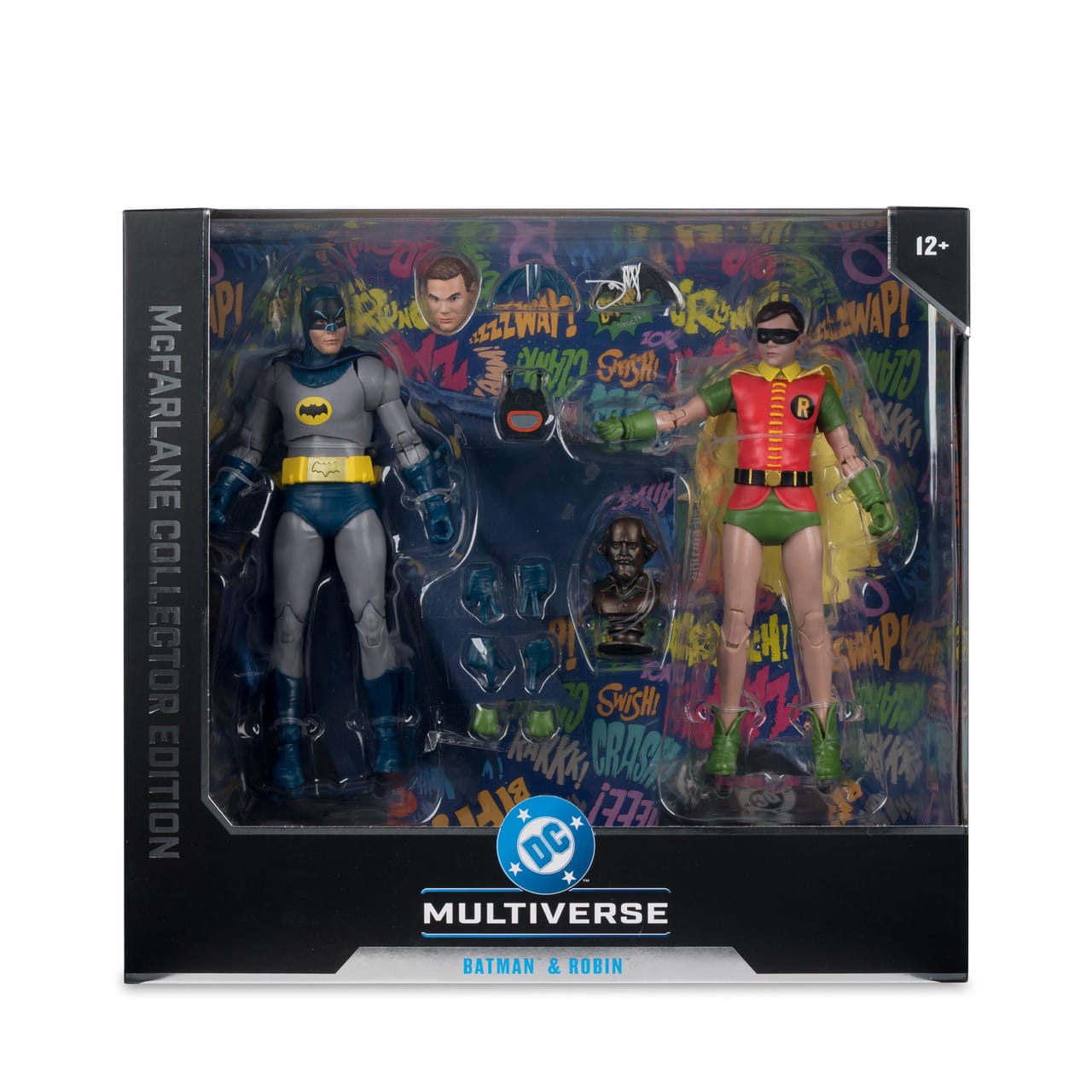 McFarlane Toys DC Multiverse McFarlane Collector Edition Batman and Robin (Batman Classic TV Series) Action Figure 2-Pack