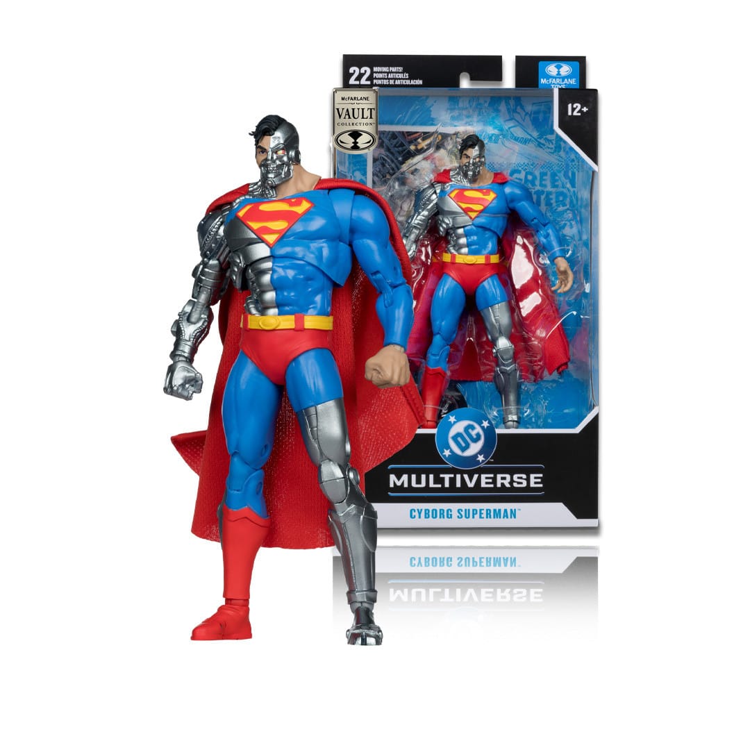 McFarlane Toys DC Multiverse McFarlane Vault Collection Cyborg Superman (Revenge of the Green Lanterns) Action Figure