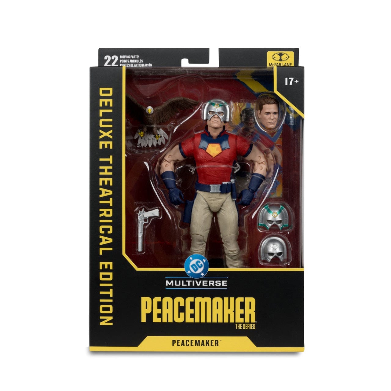 McFarlane Toys DC Multiverse Peacemaker: The Series Peacemaker Deluxe Theatrical Edition Action Figure