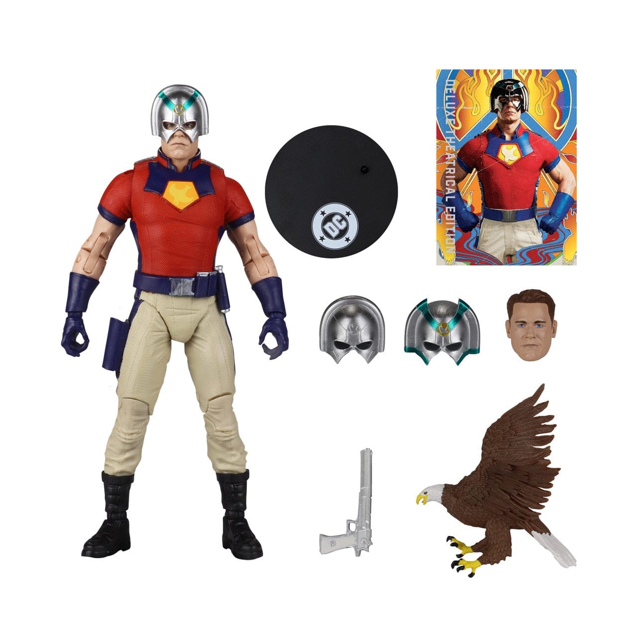McFarlane Toys DC Multiverse Peacemaker: The Series Peacemaker Deluxe Theatrical Edition Action Figure