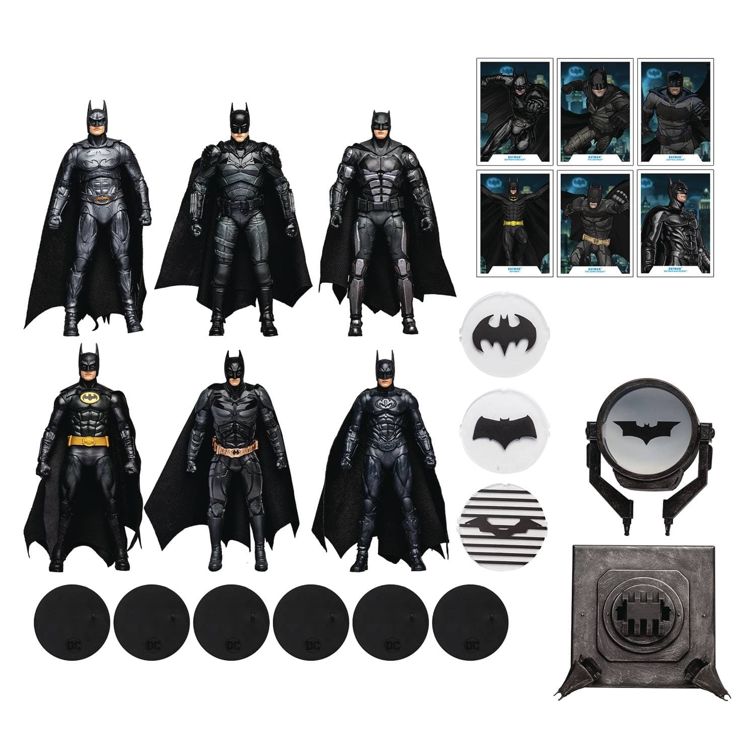 McFarlane Toys DC Multiverse WB100 Batman The Ultimate Movie Collection Action Figure 6 Pack