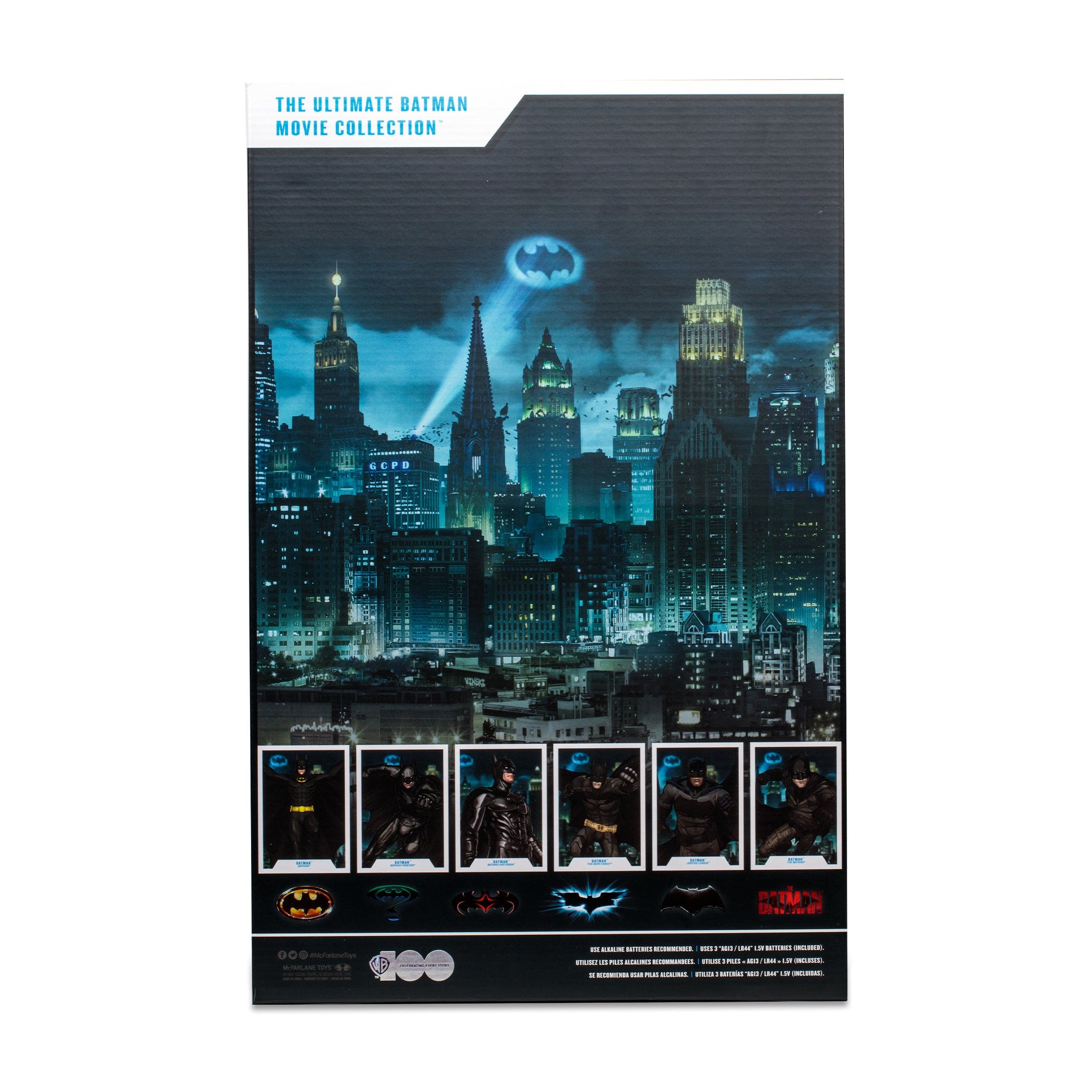 McFarlane Toys DC Multiverse WB100 Batman The Ultimate Movie Collection Action Figure 6 Pack