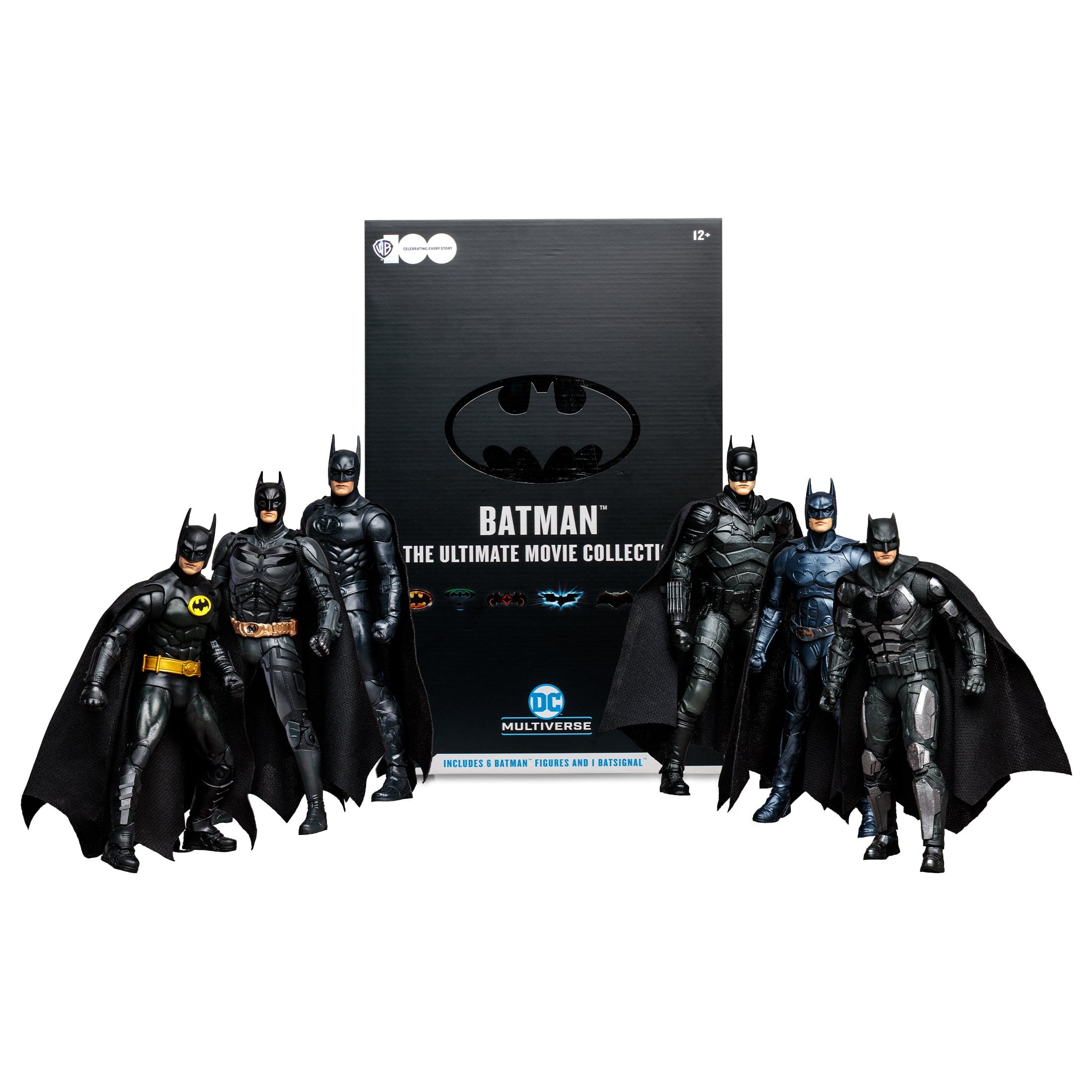McFarlane Toys DC Multiverse WB100 Batman The Ultimate Movie Collection Action Figure 6 Pack