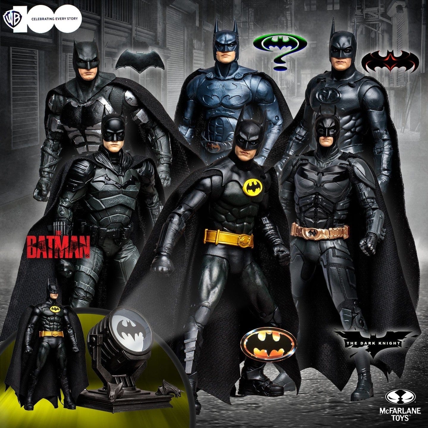 DC Multiverse WB100 Batman The Ultimate Movie Collection Action Figure