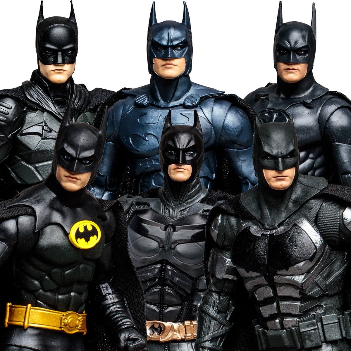 McFarlane Toys DC Multiverse WB100 Batman The Ultimate Movie Collection Action Figure 6 Pack