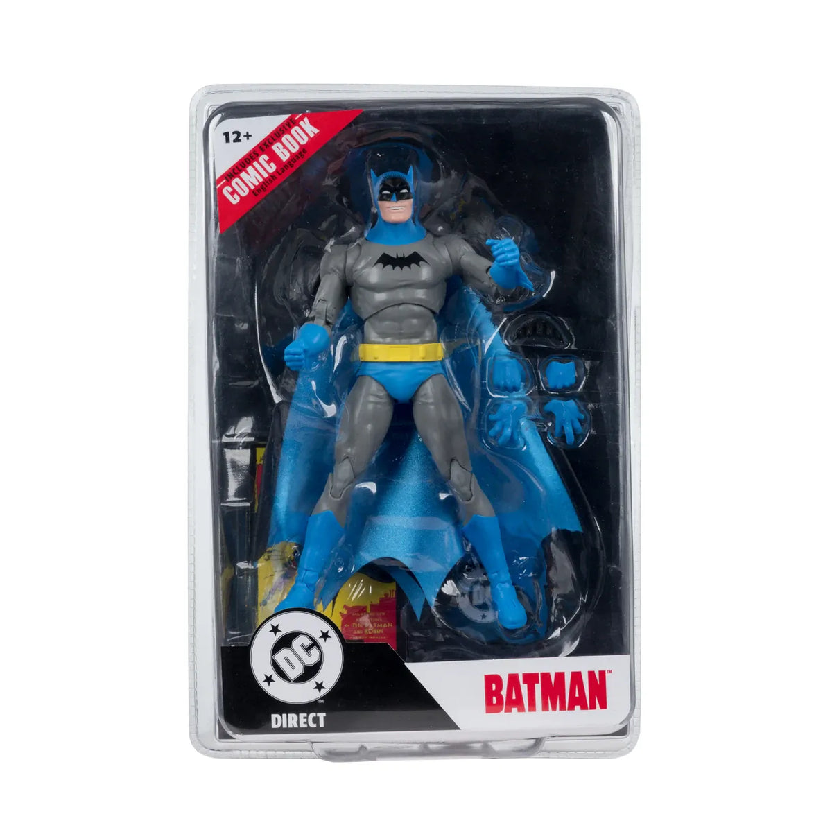 McFarlane Toys DC Page Punchers Batman #1 Batman 7-inch Action Figure with Comic Book