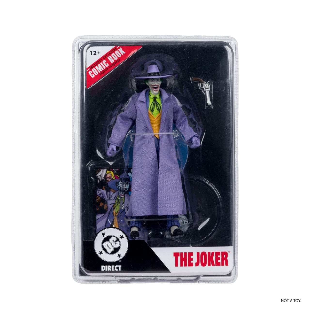 McFarlane Toys DC Page Punchers Crisis on Infinite Earths The Joker 7-inch Action Figure with Comic Book
