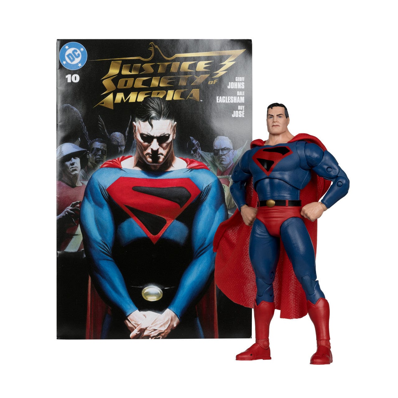 McFarlane Toys DC Page Punchers Kingdom Come Superman 7-inch Action Figure with Comic Book