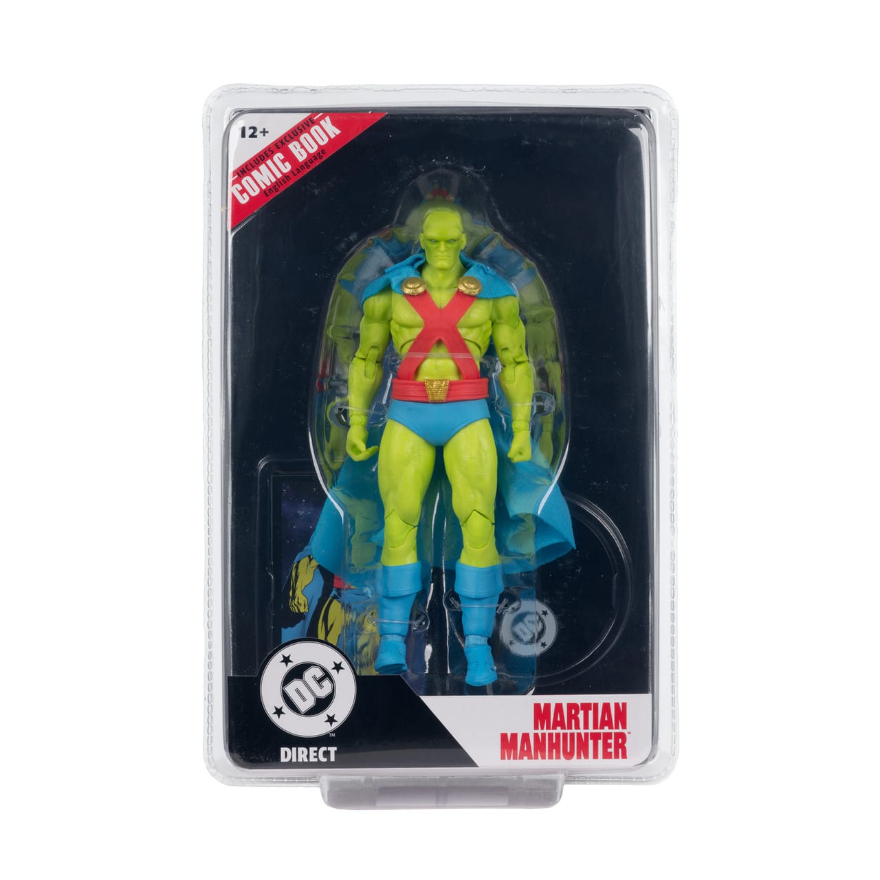 McFarlane Toys DC Page Punchers Martian Manhunter 7-inch Action Figure with Comic Book