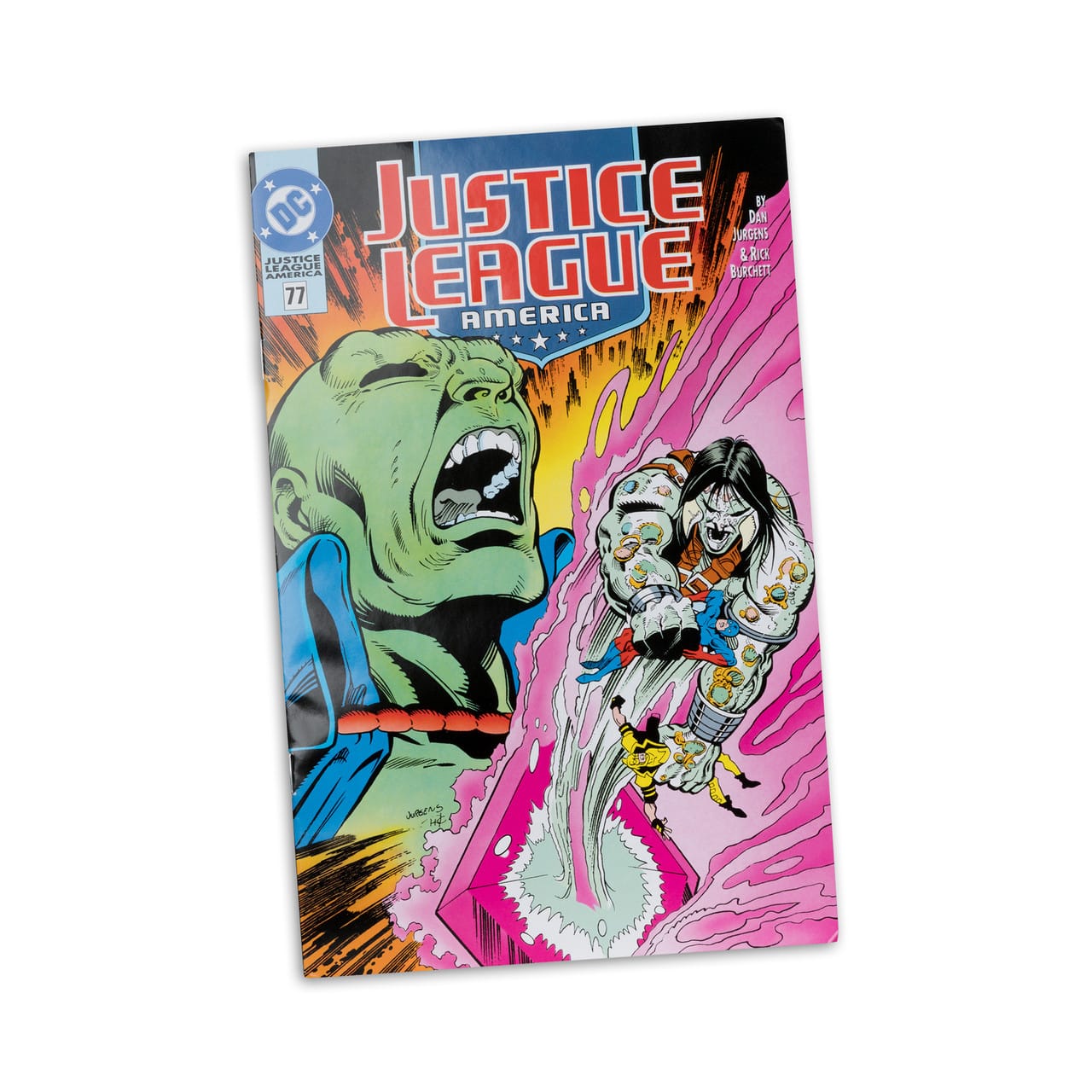 McFarlane Toys DC Page Punchers Martian Manhunter 7-inch Action Figure with Comic Book