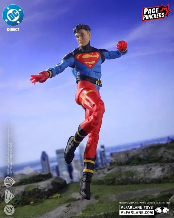 McFarlane Toys DC Page Punchers Superboy #1 Superboy 7-inch Action Figure with Comic Book