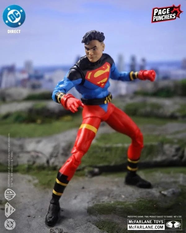 McFarlane Toys DC Page Punchers Superboy #1 Superboy 7-inch Action Figure with Comic Book
