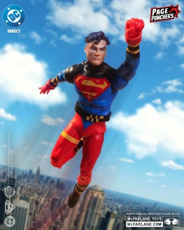 McFarlane Toys DC Page Punchers Superboy #1 Superboy 7-inch Action Figure with Comic Book