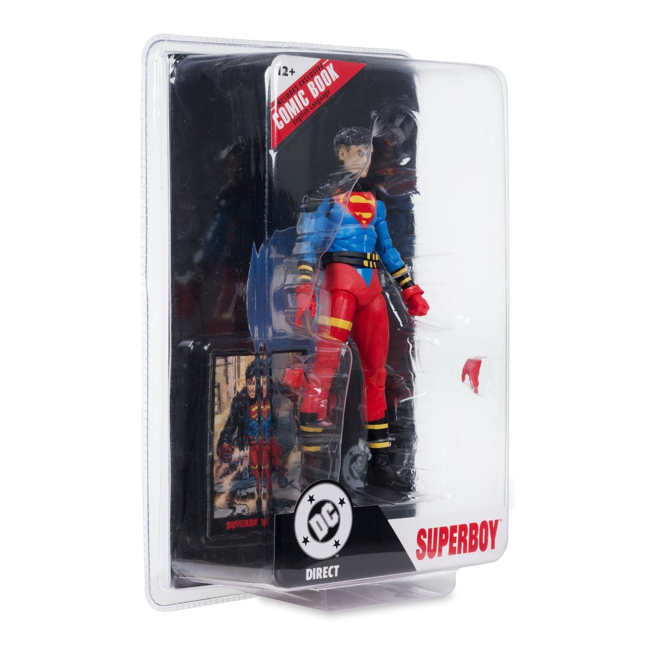 McFarlane Toys DC Page Punchers Superboy #1 Superboy 7-inch Action Figure with Comic Book