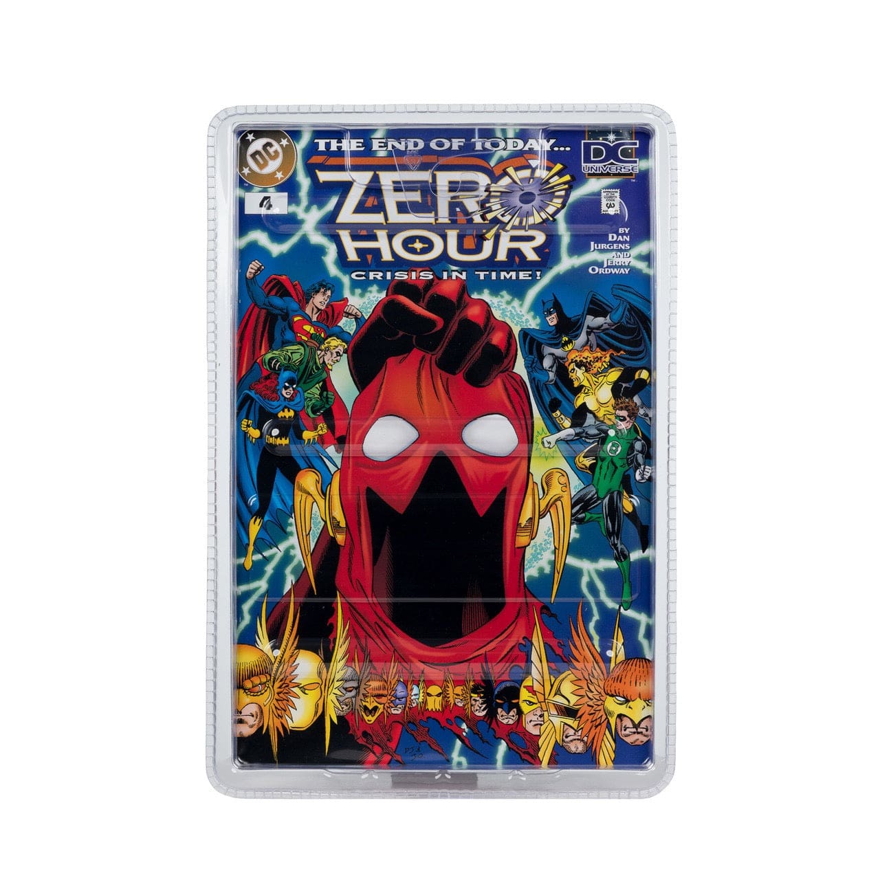 McFarlane Toys DC Page Punchers Zero Hour: Crisis in Time Superman 7-inch Action Figure with Comic Book