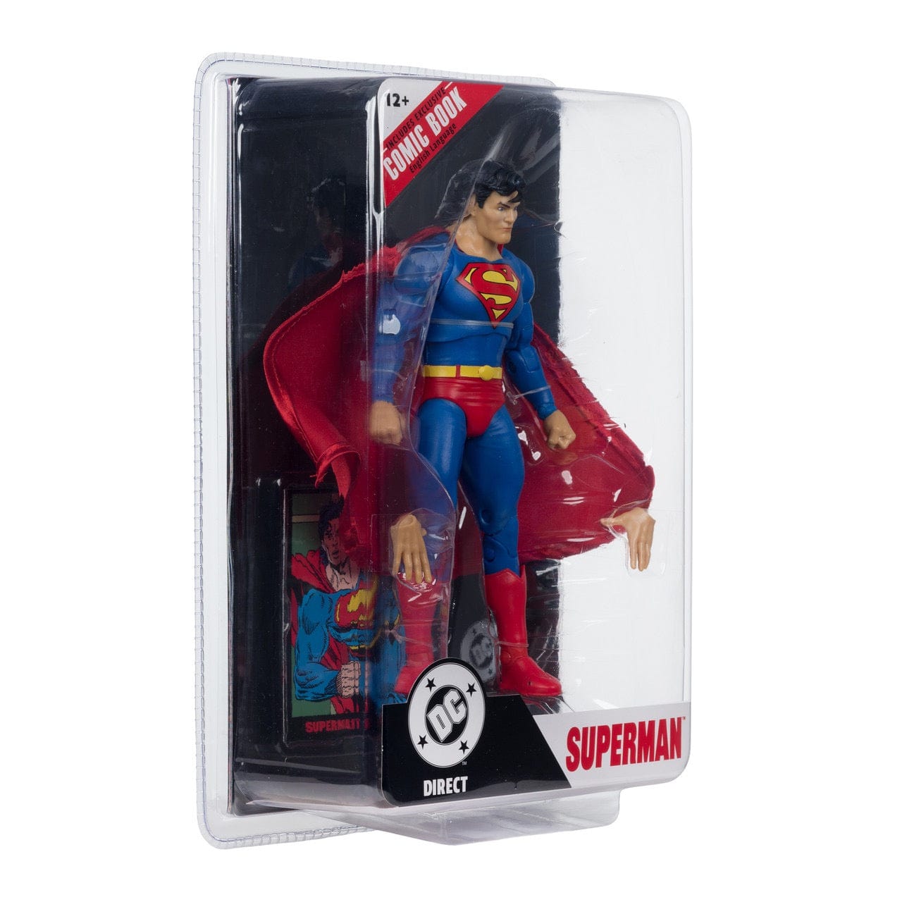 McFarlane Toys DC Page Punchers Zero Hour: Crisis in Time Superman 7-inch Action Figure with Comic Book