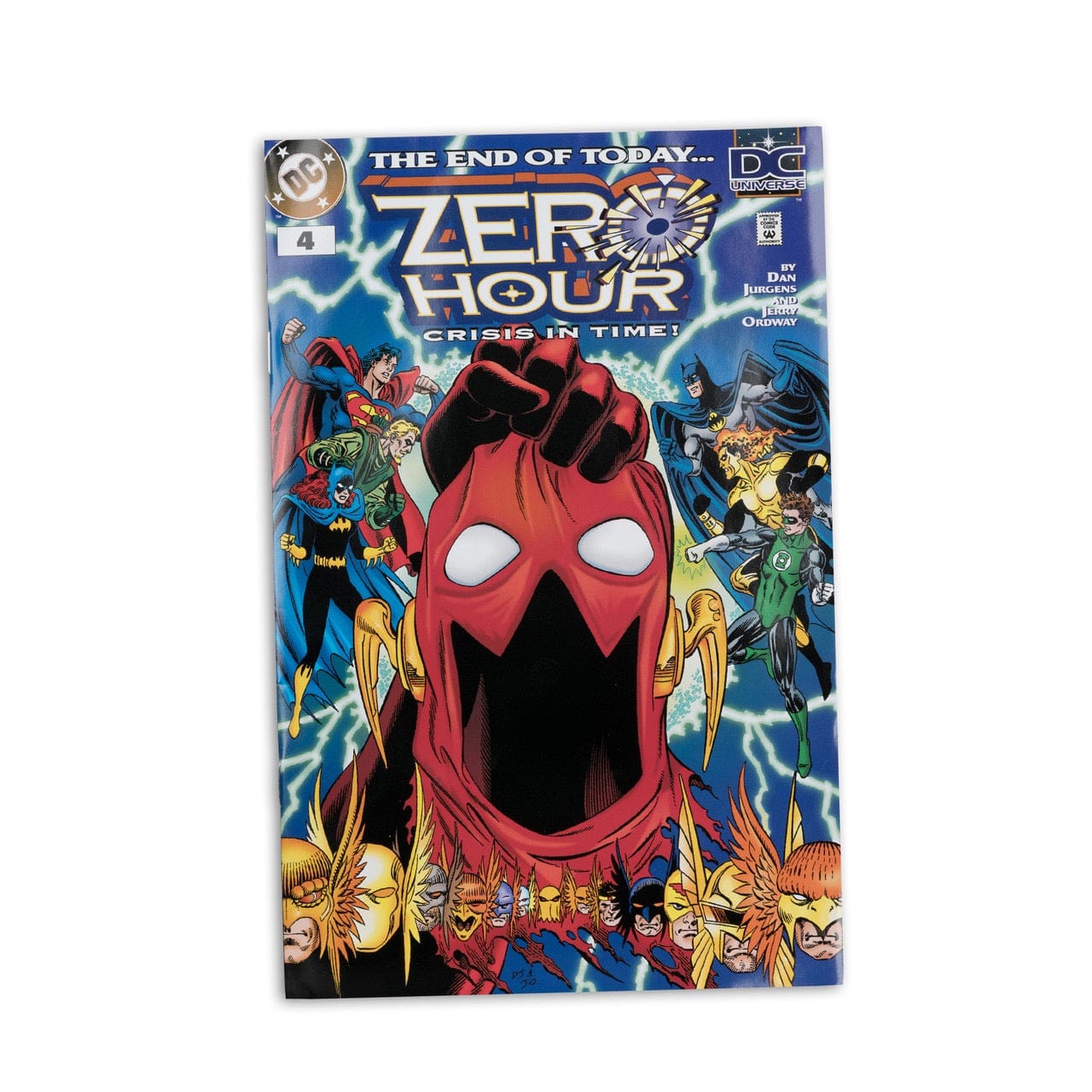 McFarlane Toys DC Page Punchers Zero Hour: Crisis in Time Superman 7-inch Action Figure with Comic Book