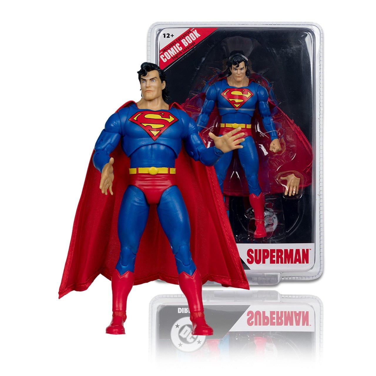 McFarlane Toys DC Page Punchers Zero Hour: Crisis in Time Superman 7-inch Action Figure with Comic Book