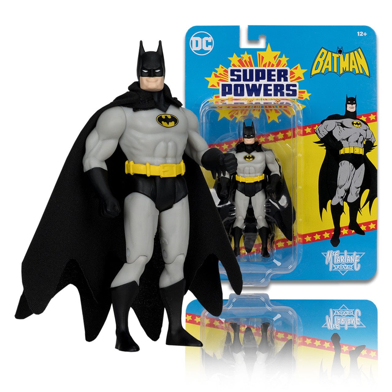 McFarlane Toys DC Super Powers Batman: Black and Grey Action Figure