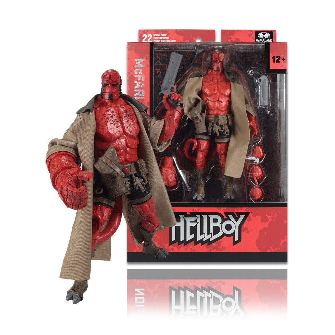Hellboy フィギュア コート付き Hellboy McFarlane Collector Edition #60 Hellboy Action Figure