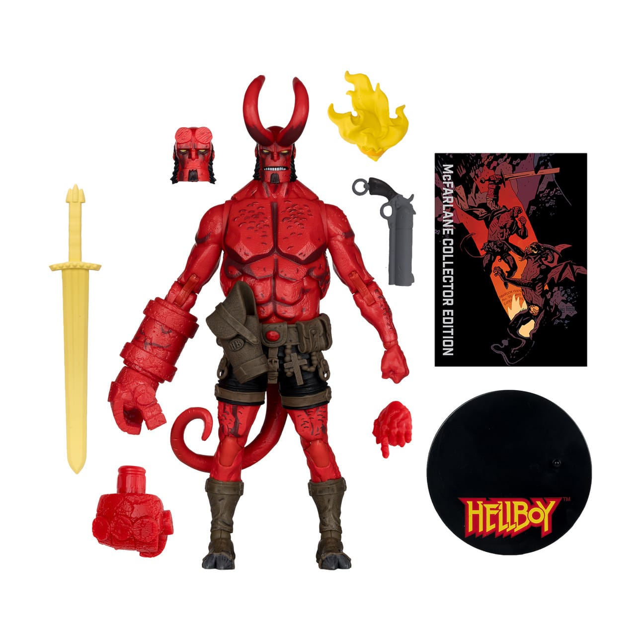 McFarlane Toys Hellboy McFarlane Collector Edition #60 Hellboy Action Figure (McFarlane Platinum Edition)