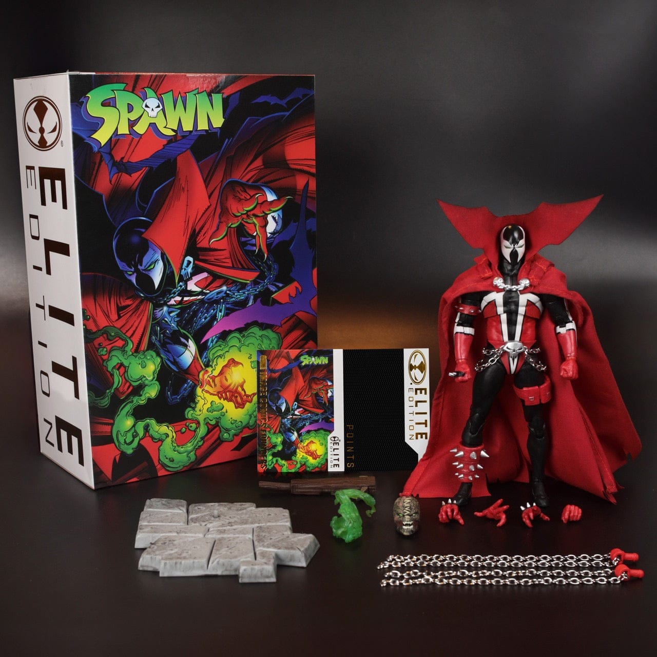McFarlane Toys Image Comics Founders Series McFarlane Elite Edition Spawn Deluxe Action Figure