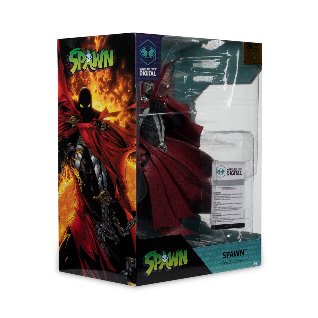 McFarlane Toys McFarlane Toys 30th Anniversary Spawn Comic Cover #95 1:7 Scale Posed Figure w/ Digital Collectible with Digital Collectible