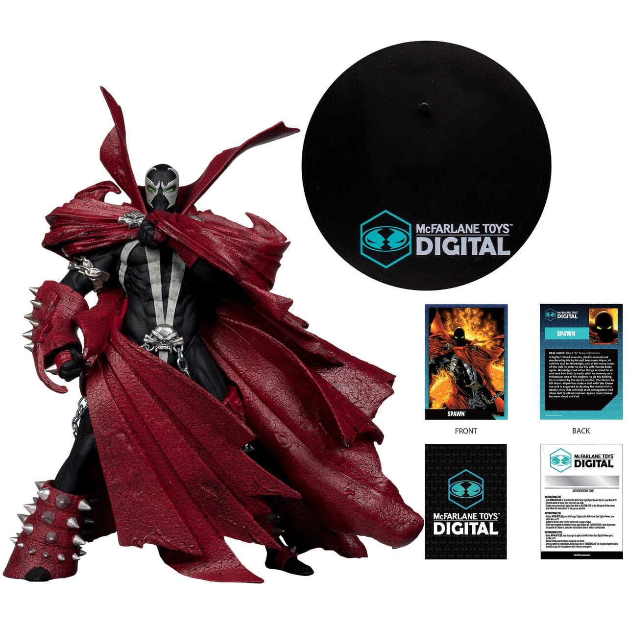 McFarlane Toys McFarlane Toys 30th Anniversary Spawn Comic Cover #95 1:7 Scale Posed Figure w/ Digital Collectible with Digital Collectible
