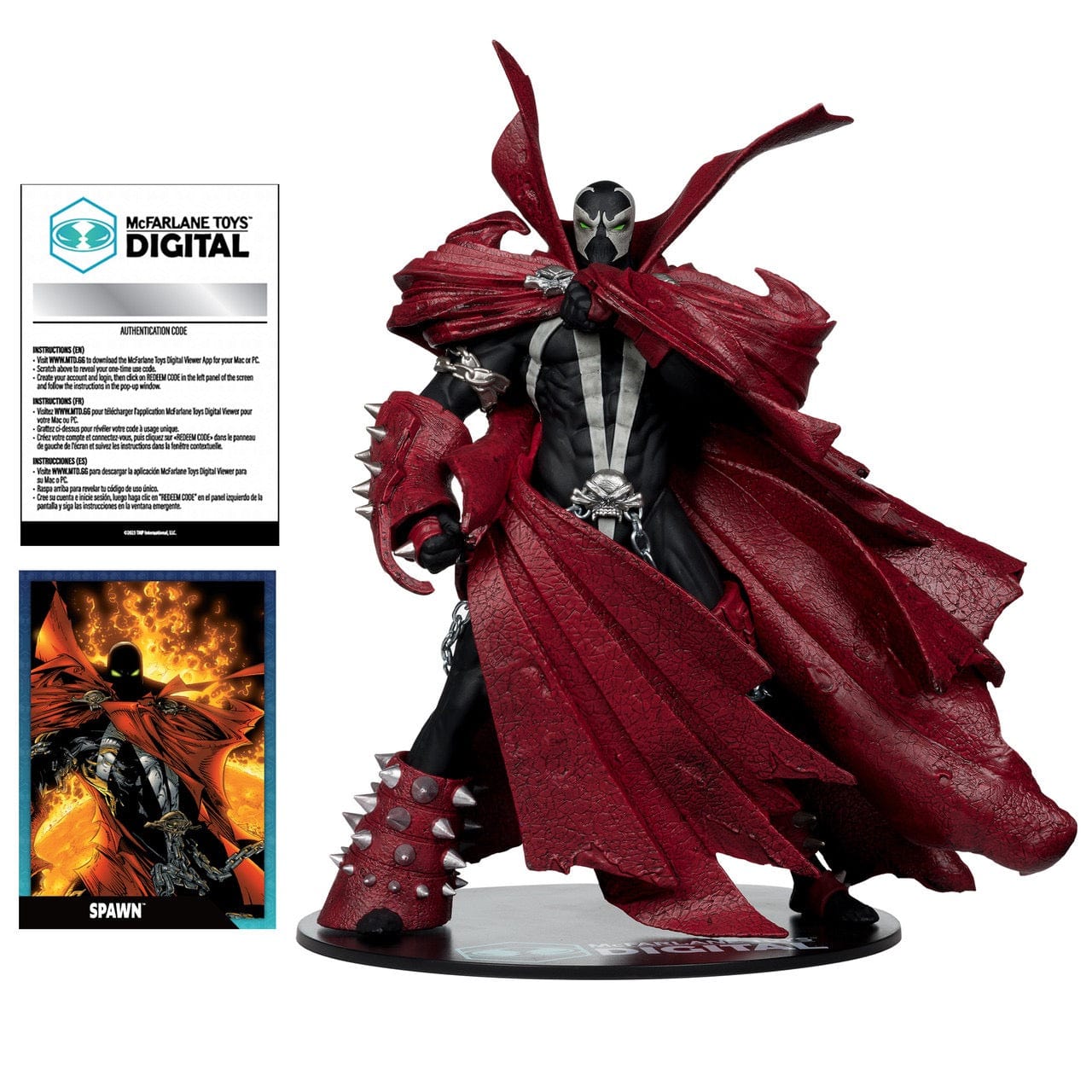 McFarlane Toys McFarlane Toys 30th Anniversary Spawn Comic Cover #95 1:7 Scale Posed Figure w/ Digital Collectible with Digital Collectible