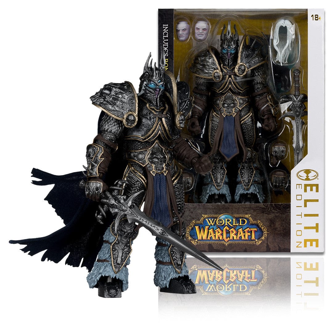 McFarlane Toys World of Warcraft McFarlane Elite Edition #9 The Lich King Deluxe Action Figure