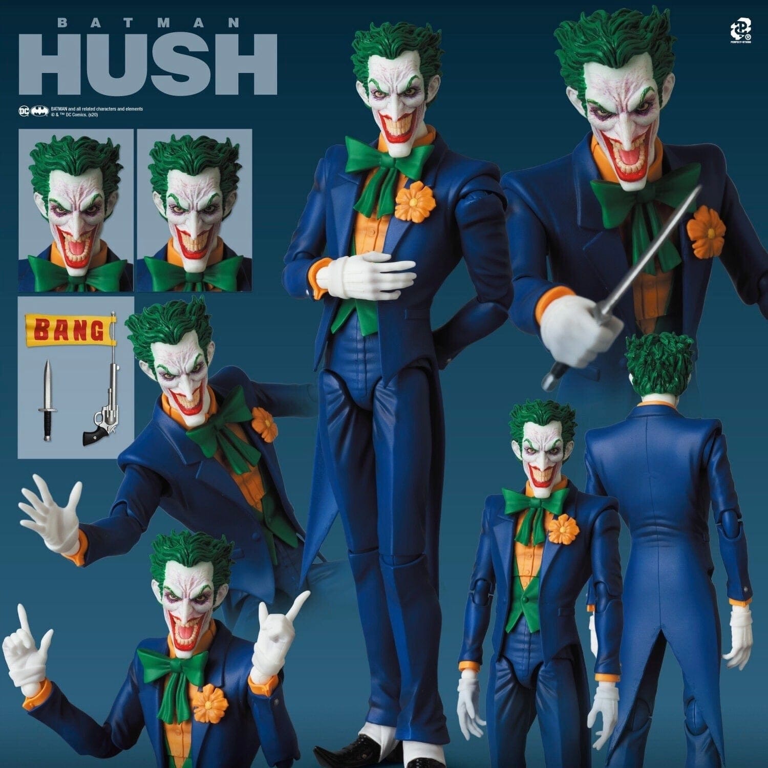 Medicom Toy MAFEX No. 142 Batman: Hush The Joker Action Figure
