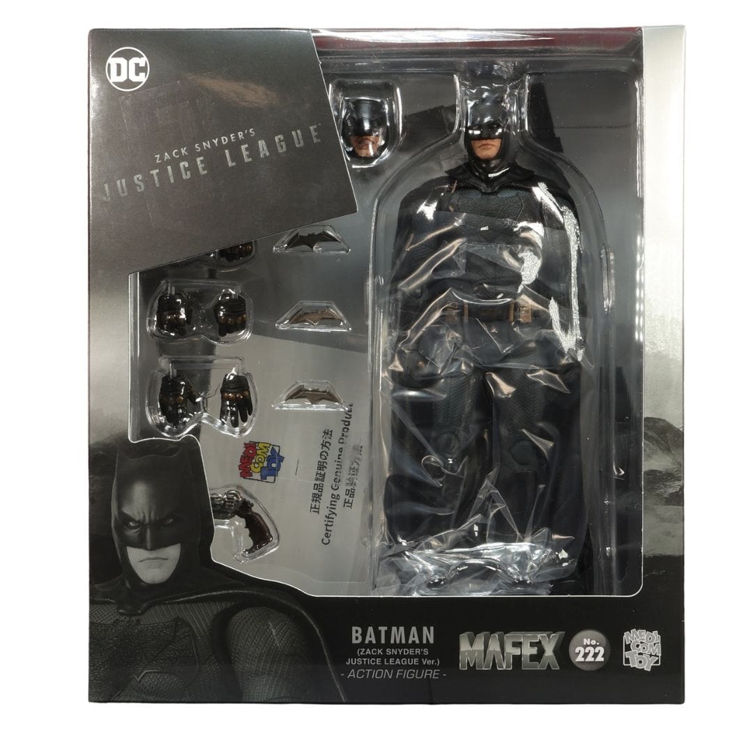Medicom Toy MAFEX No. 222 Zack Snyder's Justice League Batman Action Figure