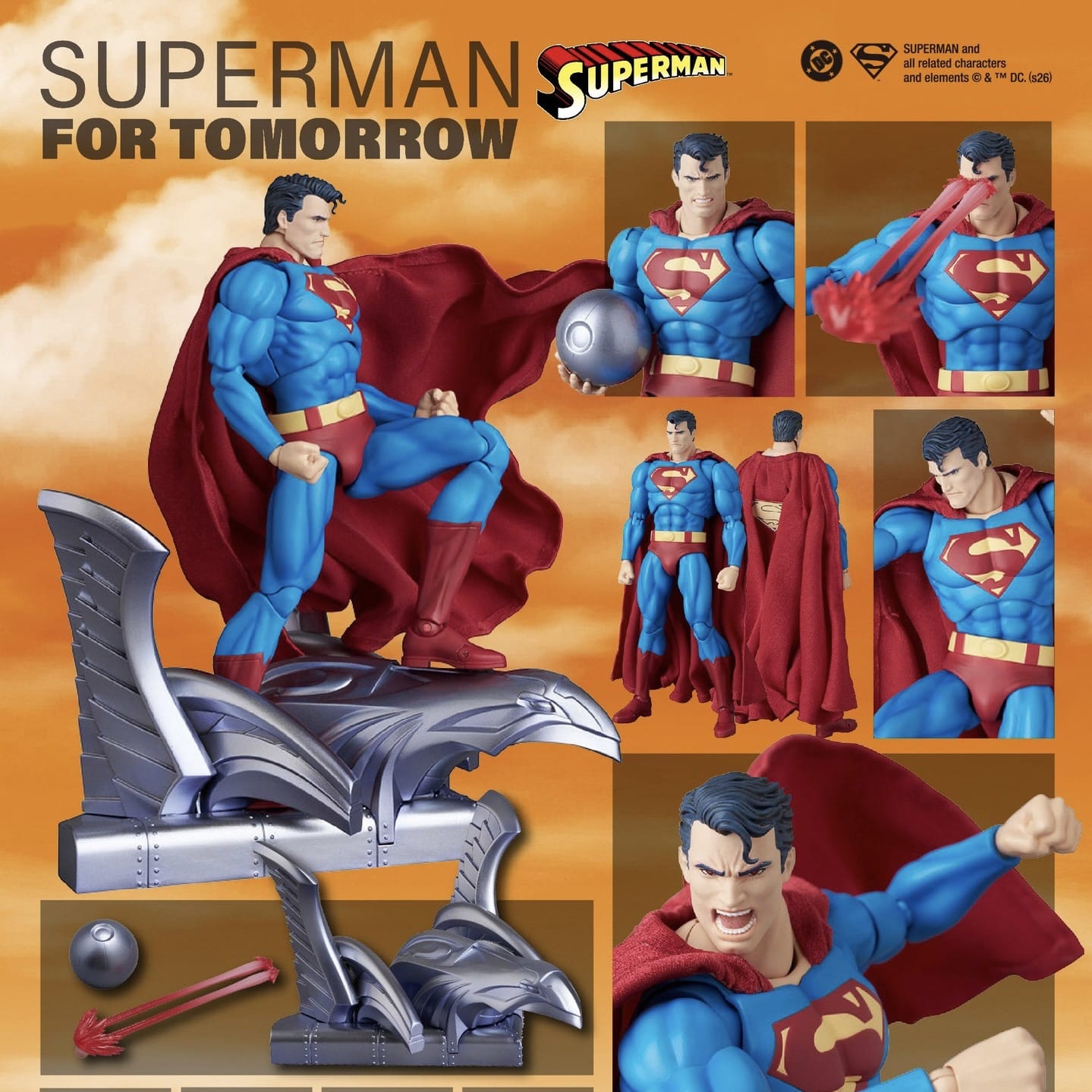 MAFEX No. 317 Superman: For Tomorrow Superman Action Figure