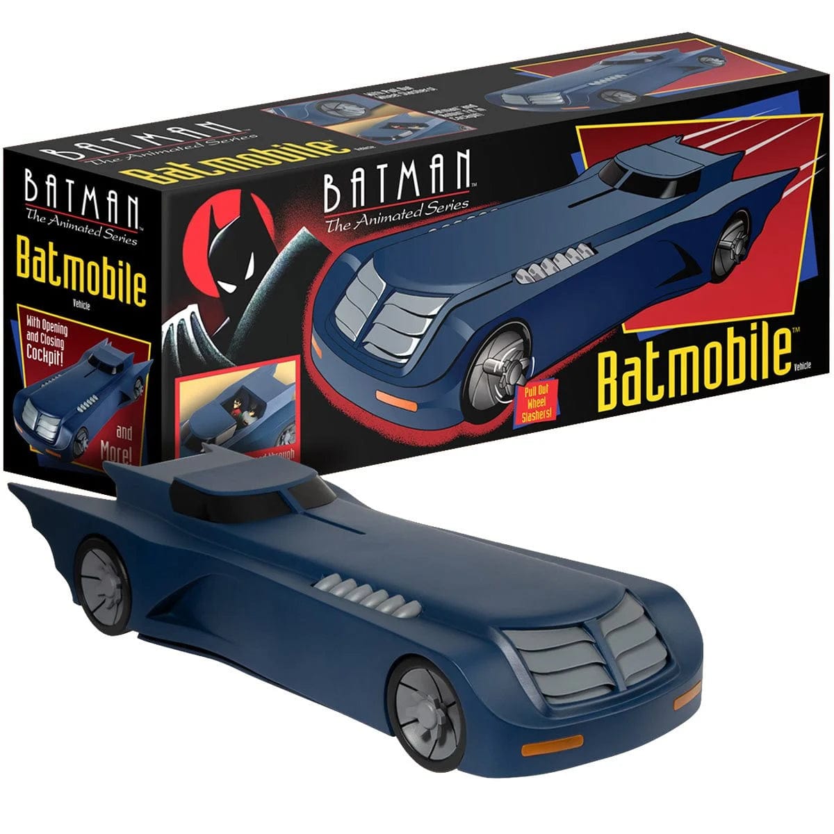 Mezco Toyz 5 Points Batman: The Animated Series Batmobile