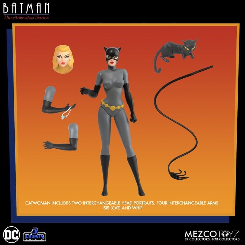 Mezco Toyz 5 Points Batman: The Animated Series Deluxe Set of 4 Action Figures