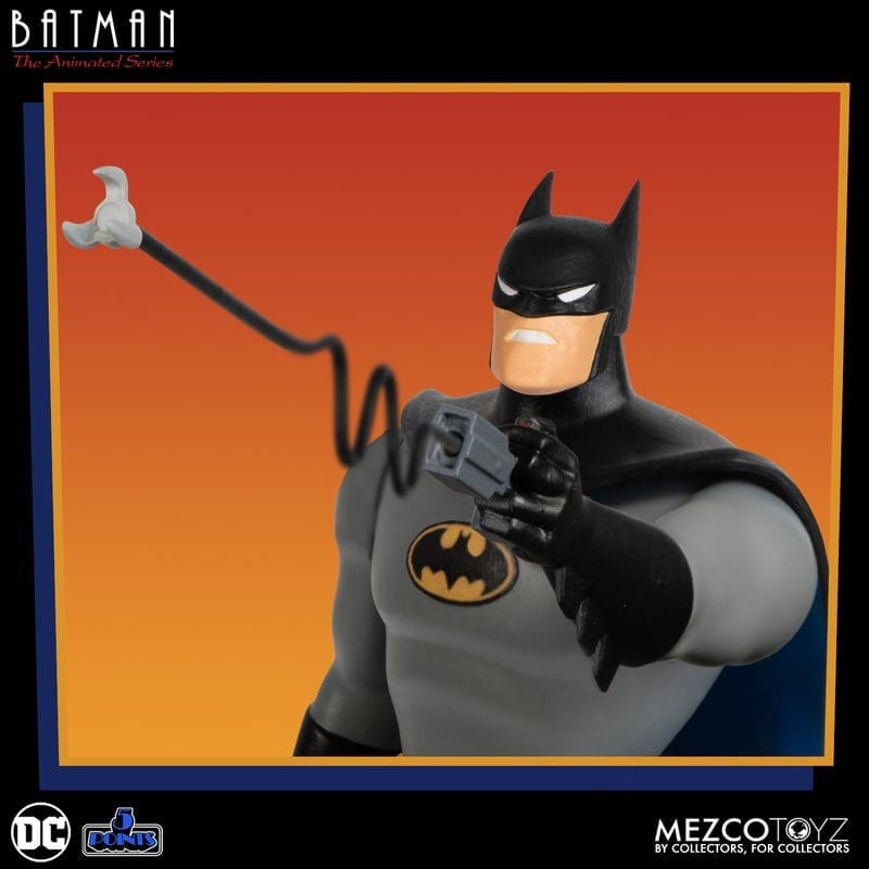 Mezco Toyz 5 Points Batman: The Animated Series Deluxe Set of 4 Action Figures