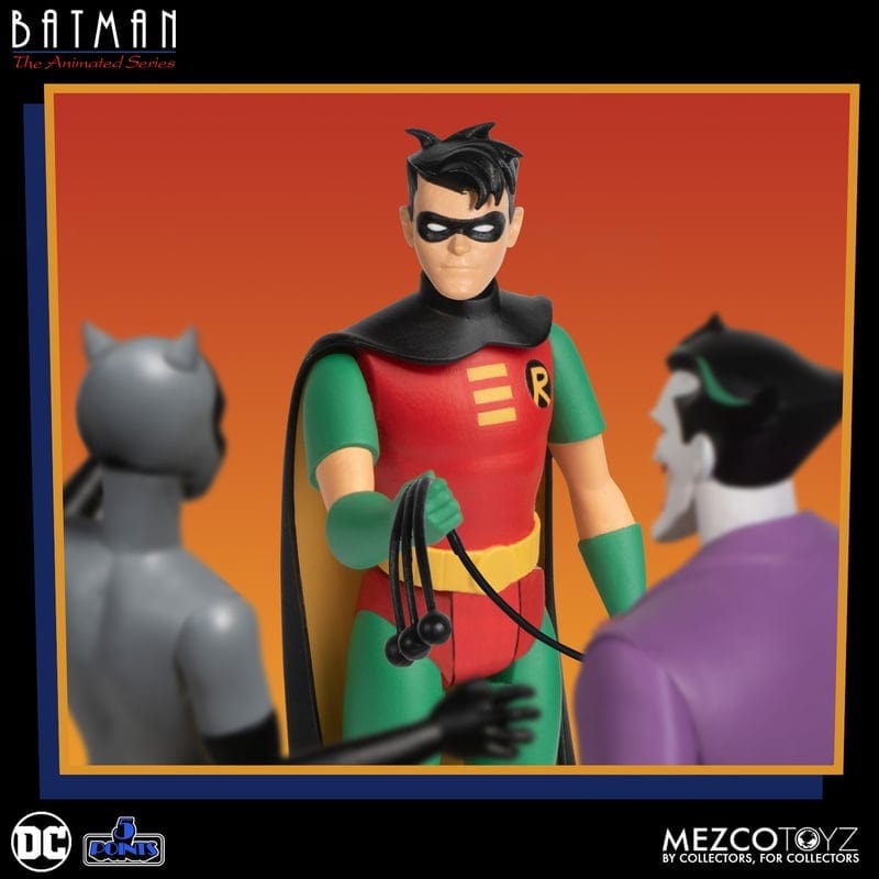 Mezco Toyz 5 Points Batman: The Animated Series Deluxe Set of 4 Action Figures