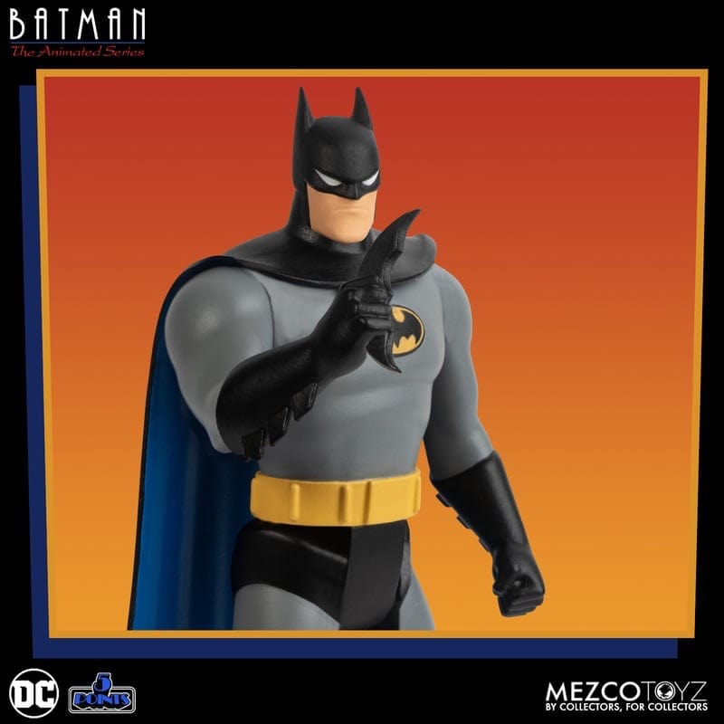 Mezco Toyz 5 Points Batman: The Animated Series Deluxe Set of 4 Action Figures
