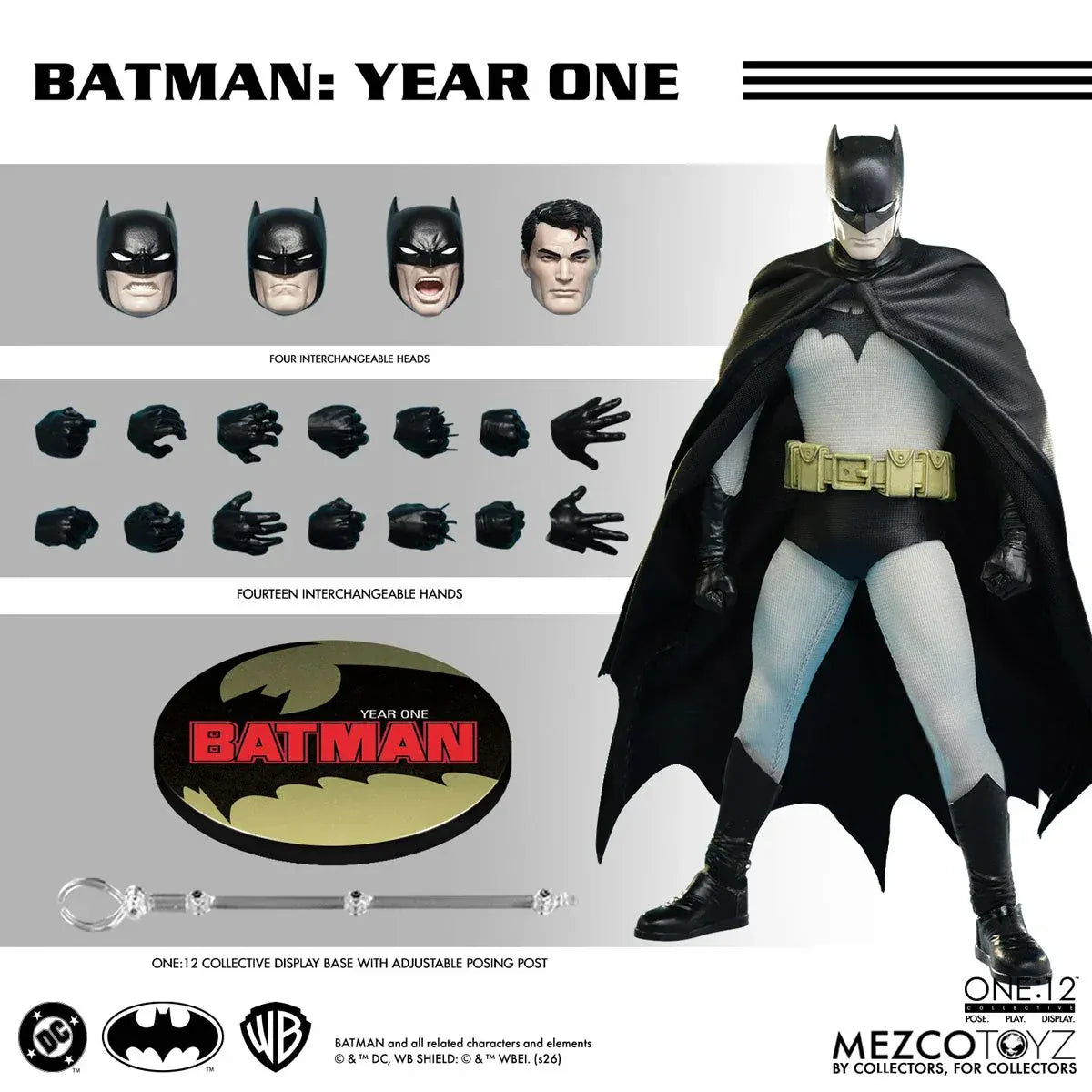 Mezco Toyz One:12 Collective Batman: Year One Batman Action Figure