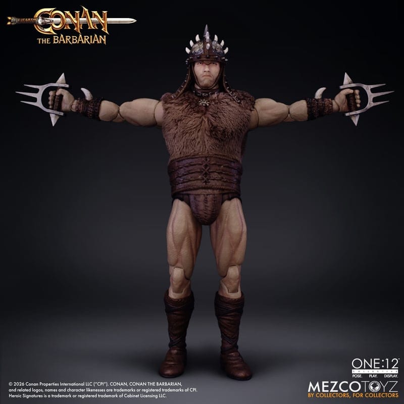 Mezco Toyz One:12 Collective Conan The Barbarian (1982): Pit Fighter Edition Action Figure