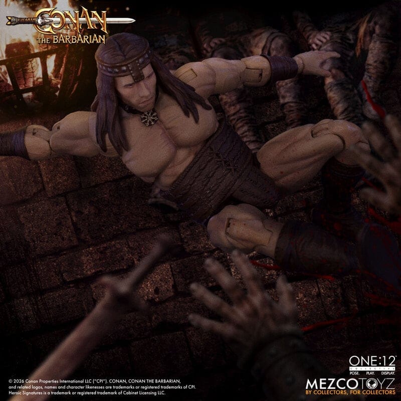 Mezco Toyz One:12 Collective Conan The Barbarian (1982): Pit Fighter Edition Action Figure